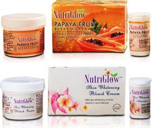 NutriGlow Bleach Combo Pack of 2 Papaya Fruit, Skin Whiting Bleach ...