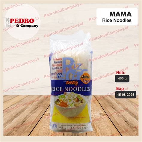 Jual Mama rice noodles gluten free 400 gram pho mie vietnam | Shopee ...