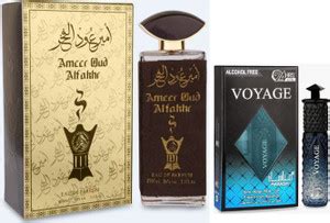 AL FAKHR Ameer Oud Perfume 100ml & Voyage Attar 6ml Price in India ...