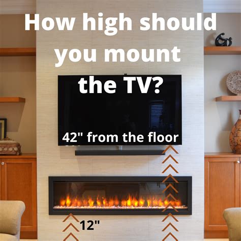 Design tips for a modern fireplace wall with a tv above – Artofit