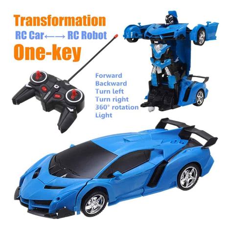 Remote Control Robot Bugatti 2in1 Transform Car Toy For Kids – Fliptoy®