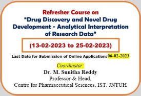 JNTUH - UGC-HUMAN RESOURCE DEVELOPMENT CENTRE (UGC-HRDC)