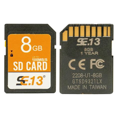 SE.13 16GB Digital Camera SD Card Class 10 Read Speed 100MB/s (16): Buy ...