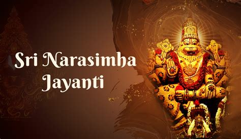 Narasimha Jayanti