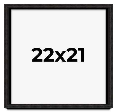 22x21 Shadow Box Black Rustic Barnwood Display Frame | 1.125 Inch Deep ...