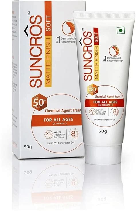 New Suncros Soft Sunscreen Gel SPF 50+ PA+++ | Davai Adda