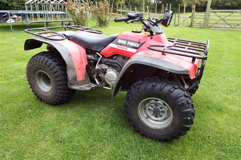 Honda Big Red TRX300 ATV Farm Quad Bike 300cc trx 300