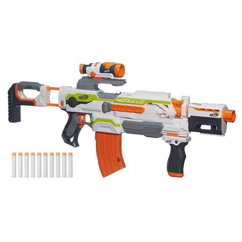 Nerf N-Strike Modulus Ecs-10 Blaster with Darts, For Kids Ages 8 and up ...