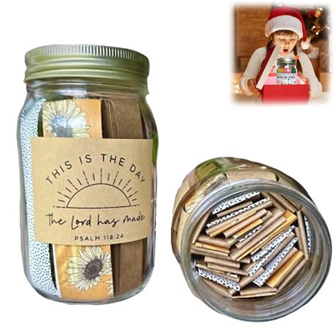 Buy LYPOCS Bible Verses in a Jar, Bible Verses Jar for Emotions and ...