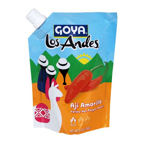 Los Andes Aji Amarillo Mild Yellow Pepper Paste – Shop Goya