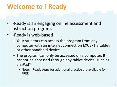 iReady Overview | PPTX