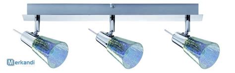 Paulmann Spotlight Omikron beams 3x42W G9 230V chrome metal / glass ...