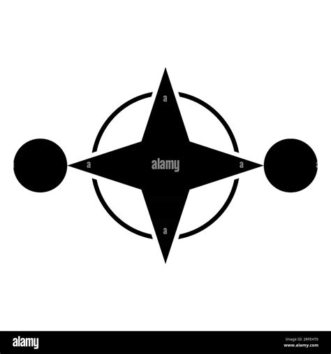 Four pointed star hi-res stock photography and images - Alamy