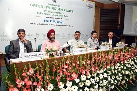 Conference on Green Hydrogen Pilots in the run up to G20 Summit | NTPC ...