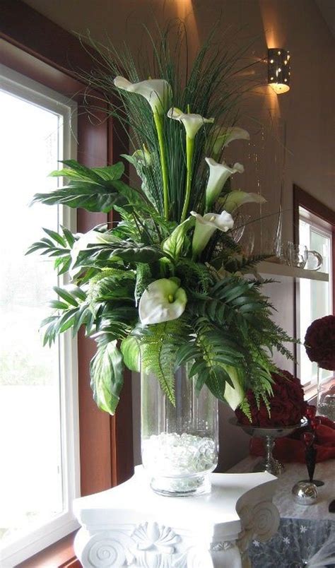Silk Flowers For Tall Floor Vase at Ida Barrera blog