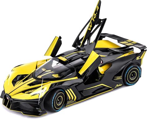 Mr.variya Exclusive Alloy Metal Pull Back Die-cast Car 1:24 Big Bugatti ...