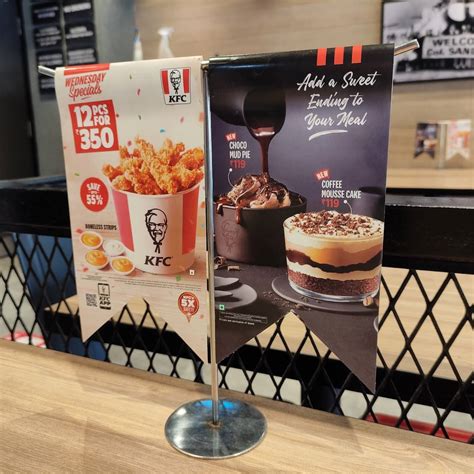 Menu at KFC, Navi Mumbai, Plot No 1