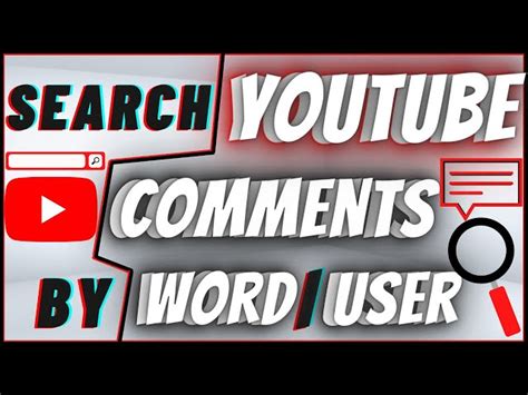 How To Search Youtube Comments By User And Word [d6ee6e]