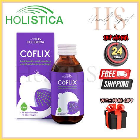 ELDON HOLISTICA Coflix Syrup 100ml with 𝐅𝐫𝐞𝐞 𝐆𝐢𝐟𝐭 | NON-DROWSY COUGH ...