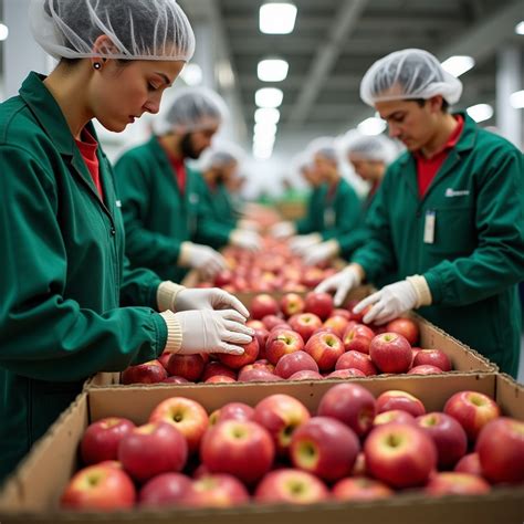 Employee Boxes Fresh Apples Ecoware | Stable Diffusion Online
