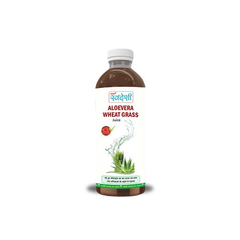 Sampuran Swadeshi Aloe Vera Wheatgrass : Digestive, Immune, & Skin ...