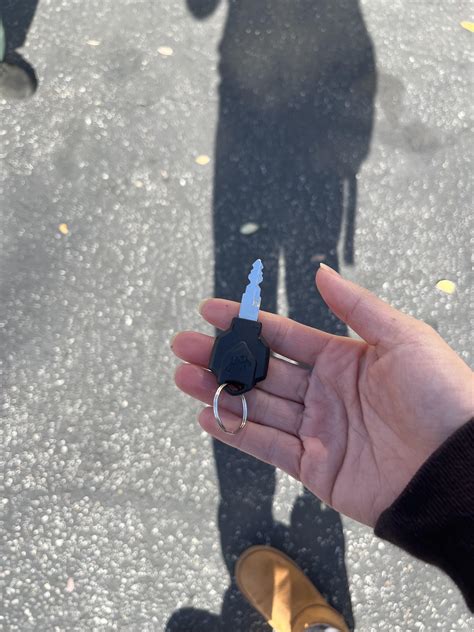 Someone’s keys near Aldrich hall. I gave it to someone in the booth labeled “Registrar” in ...