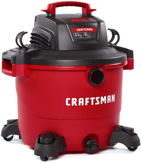 Craftsman CMXEVBE17595 16 Gallon 6.5 Peak HP Wet/Dry Vac, Heavy-Duty ...
