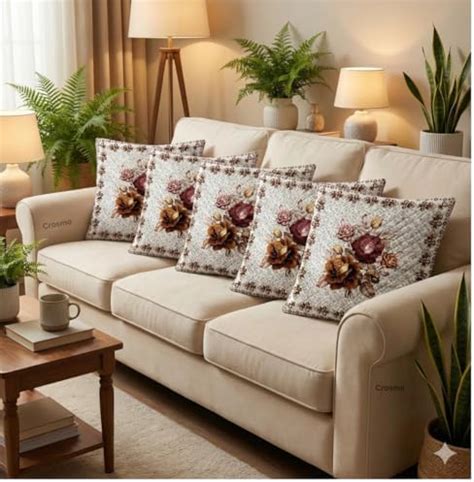 Buy Grisha Home Luxurious Soft Decorative Quilted Velvet Square Throw ...