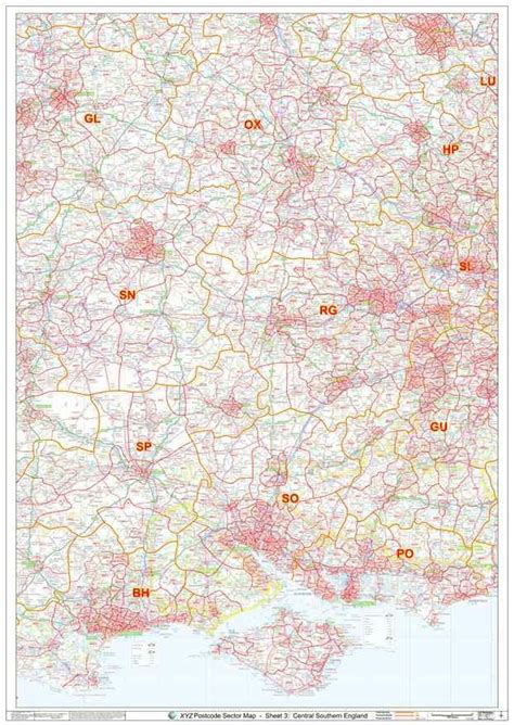 Image result for Postcode Sector Map