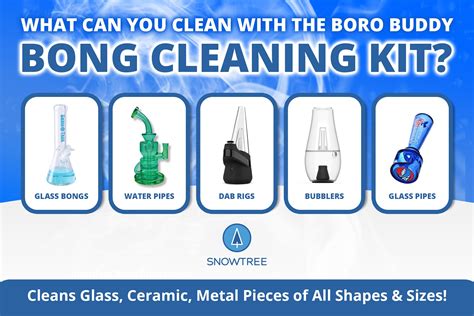 BoroBuddy Magnetic Bong Cleaner – SnowTree