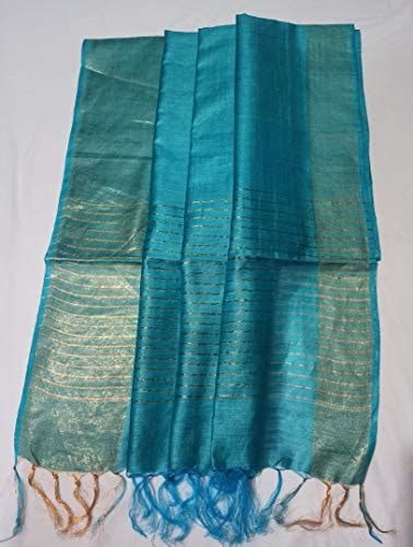 Buy SILK TEXTILES BHAGALPUR Women Bhagalpuri Munga Silk Saree With ...