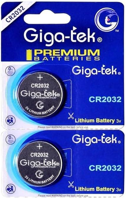Panasonic Cr2032 Battery (2 Pack) - Panasonic, Lithium Coin Cell, 3V ...