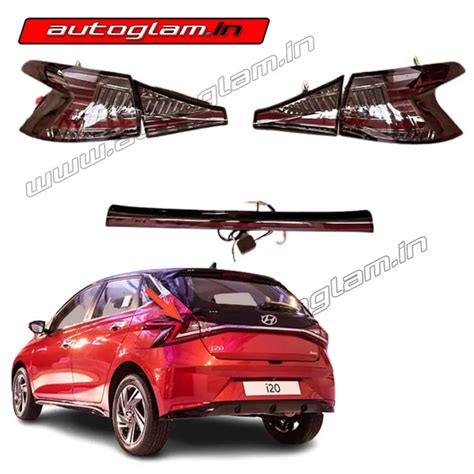 Hyundai i20 2020+ LED Tail Lights Hyundai Matrix + Indicator | AGHI312 ...