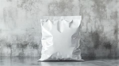 3d render of a white blank paper sack cement bag | Premium AI-generated ...