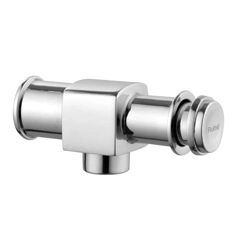 Ruhe Square Push Valve Brass Faucet | iRely.in Bangalore