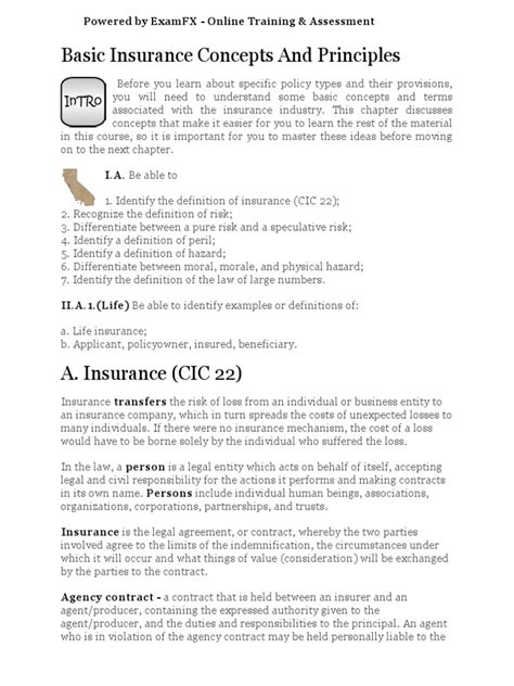 Insurance Chapter 1 Class 11 的图像结果