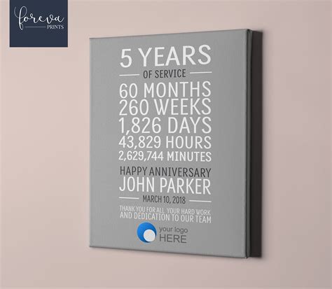 5 Year Work Anniversary Images