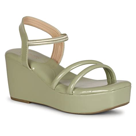 Buy Anita Sarees Women’s Platform Fashion Sandals Open Toe Ankle Strap ...