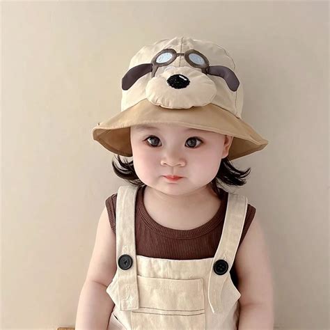 Baby Hat Spring/Summer Lightweight Section, Cute And Cute Bucket Hat ...