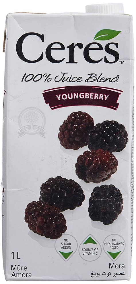 Ceres Youngberry 100% Juice Blend, 1000 ml : Amazon.in: Grocery ...