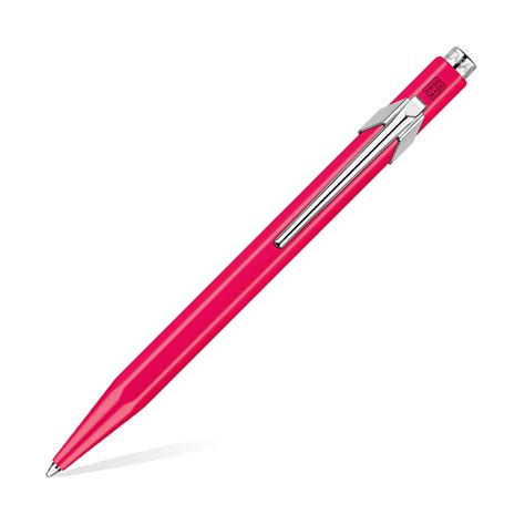 Caran D' Ache 849 Popline Fluorescent Purple Ball Pen | Caran D' Ache ...