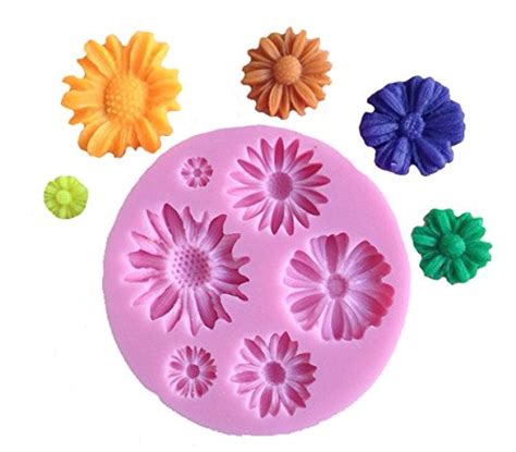 Nema Cute Mini Sunflower Silicone Mold : Amazon.in: Home & Kitchen