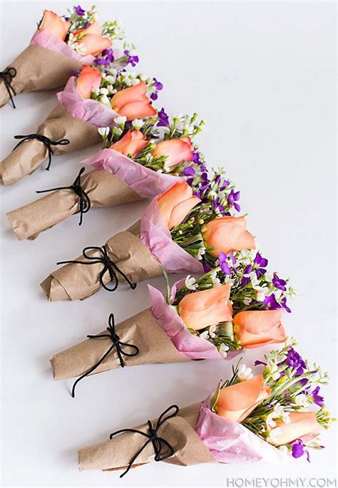 how to diy flower bouquet