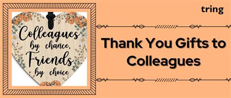 50+ Thoughtful Thank You Gifts to Colleagues