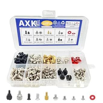 228PCS/box Hard Disk DIY Motherboard PC Personal Computer Assemble Case ...