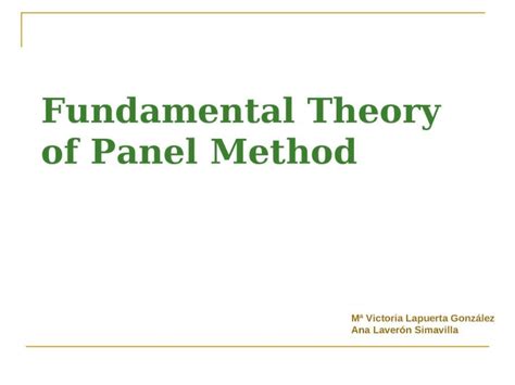 Image result for Introduction to the Source Panel Method