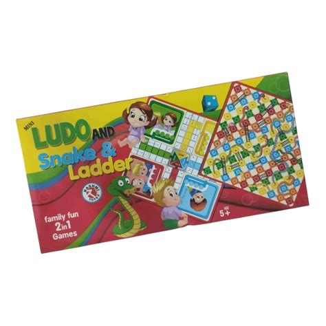 Mini Ludo And Snake & Ladder 2 In 1 Game
