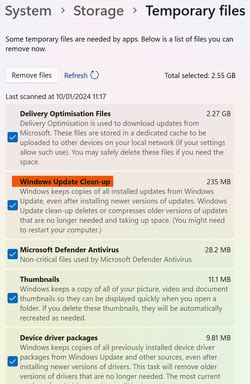 Windows Update Clean Up Files 的图像结果