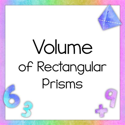 Image result for Volume for Rectangular Prisms Math Antics