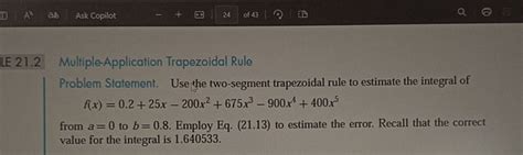 Image result for Multiple Segment Trapezoidal Rule